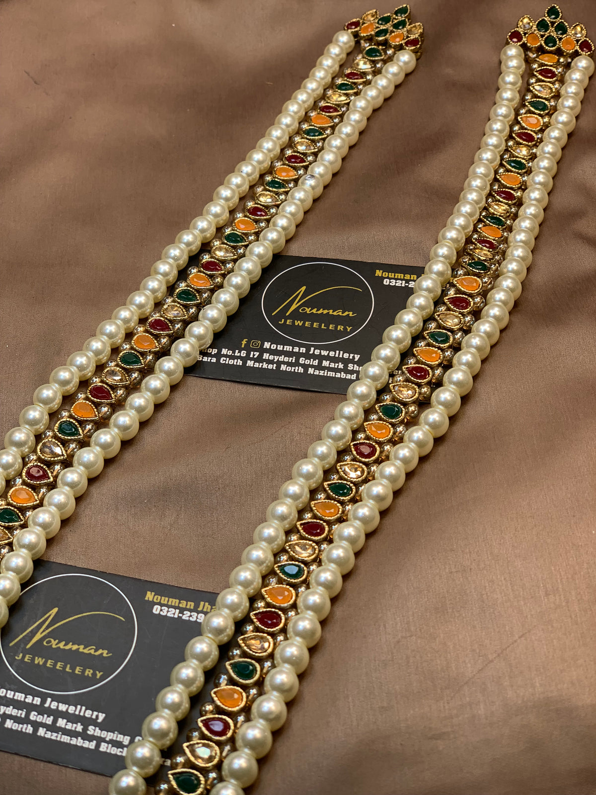 Multi kundun Pearl long Mala