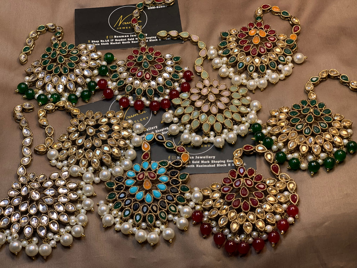 Premium Kundan Tikka Collection |