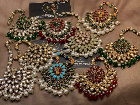 Premium Kundan Tikka Collection |