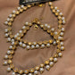 Pearl & Teardrop Stone Pazeb Anklet