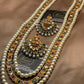 Multicolor Kundan Pearl Long Maala Set