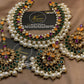 Multicolor Kundan Necklace Jewellery Set