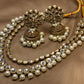 Royal Kundan & Pearl Jewellery Set.