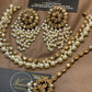 Antique Gold Kundan Pearl Statement Jewellery Set