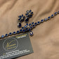Royal Blue Floral Stone Jewellery Set