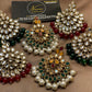 Elegant Kundan Statement Earrings