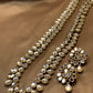Exquisite Kundun Long Mala Necklace Jewellery Set