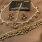 Kundun Pearl Kids Choker set with matha patti.