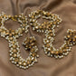 Royal Pearl Zircon Champagne Ring Bracelet – Hath Phool
