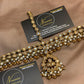 Antique Gold Champagne Pearl Sheesh Patti