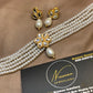 Kids Pearl Kundan Choker Set