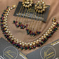 Royal Kundan Elegance ✨

A stunning combination Sea green and rich dark magenta/wine,Jewellery Set