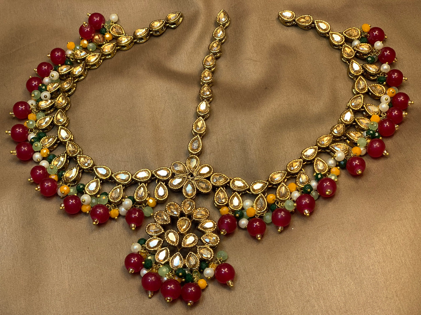 ✨ Kundan Multicolor Bridal Matha Patti ✨