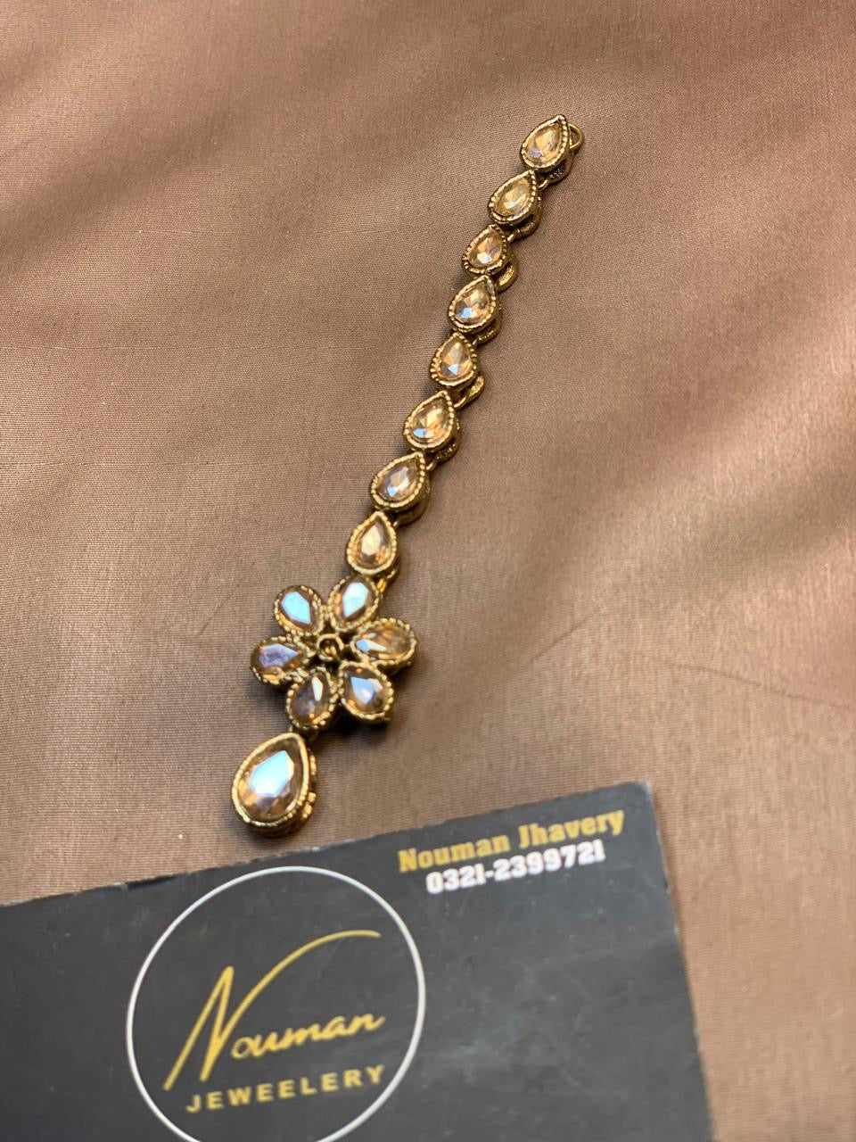 Elegant Kids Kundan Tikka