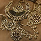 Elegant Kundan Pearl Bridal Jewellery Set