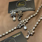 Royal Kundan Floral Stone Jewellery Set
