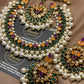 Multicolor Kundan Necklace Jewellery Set