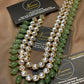Kundun Mint Green Long Mala 2 Layers Kundun
