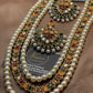 Multicolor Kundan Pearl Long Maala Set