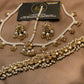 Kundun Pearl Kids Choker set with matha patti.