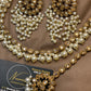 Antique Gold Kundan Pearl Statement Jewellery Set