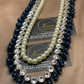 Exquisite Zinc Silver Long Mala Necklaces