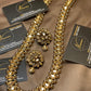 Champagne Zircon Long Maala Set