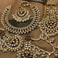Elegant Kundan Pearl Bridal Jewellery Set