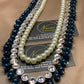 Exquisite Zinc Silver Long Mala Necklaces
