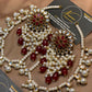 Handmade Kundan Earrings with Sahara