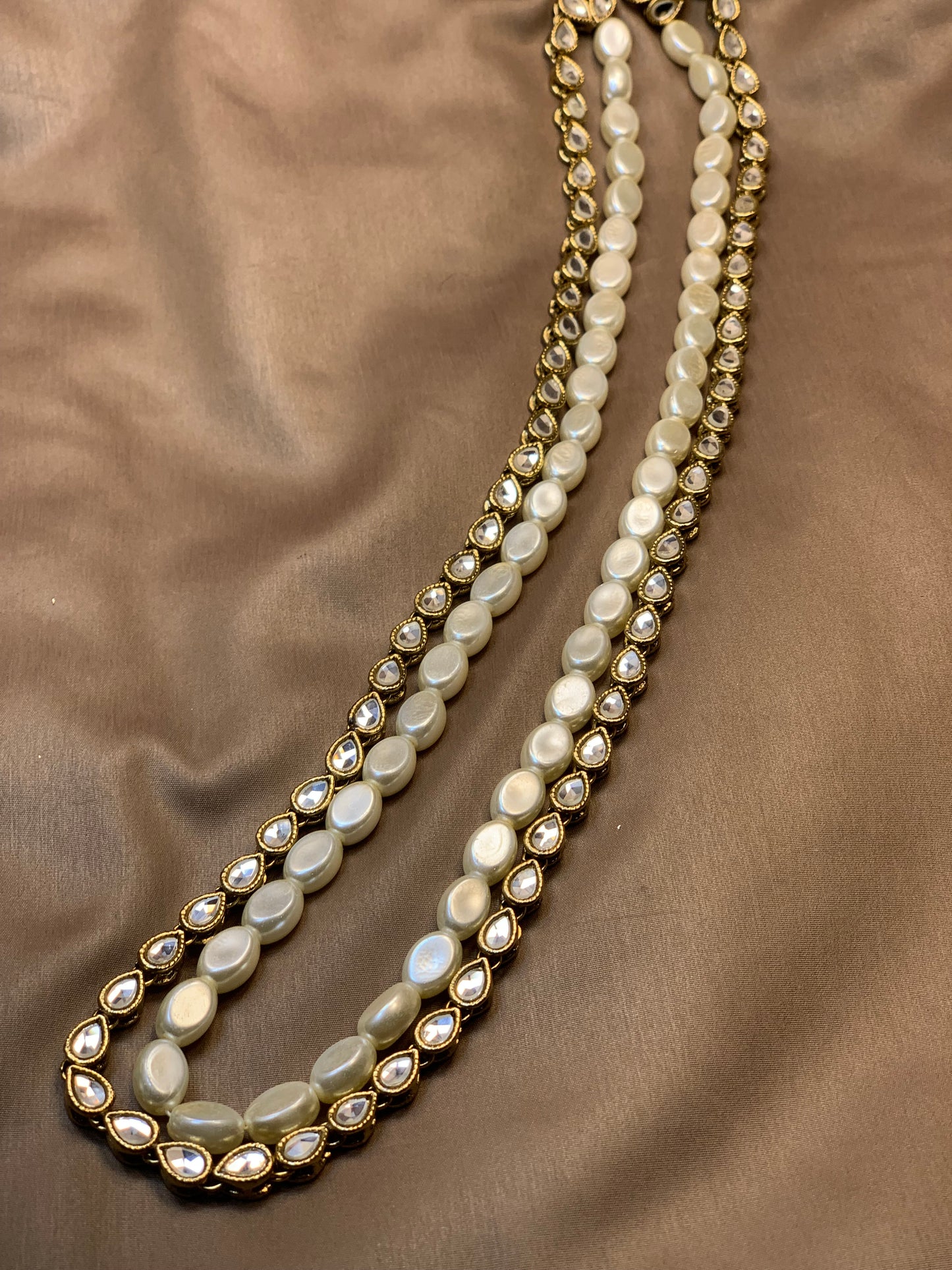 Kundun Simple classy Mala Jewellery