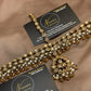 Antique Gold Champagne Pearl Sheesh Patti