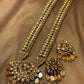 Champagne Kundan Statement Mala Set