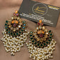 Royal Kundan Pearl Jhalar Earrings